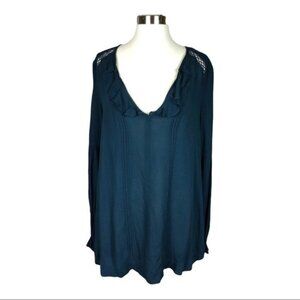 Free people blue top